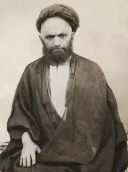 الصورة الأشهر لآية الله السيد علي القاضي