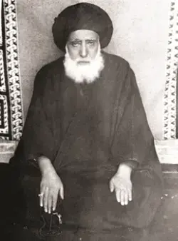 صورة ذات جودة عالية لآية الله السيد جمال الدين الكلبايكاني