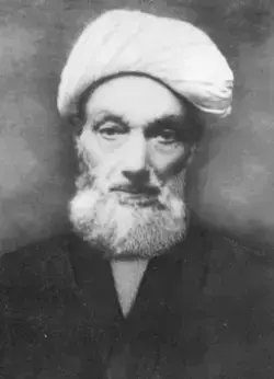 صورة ذات جودة عالية لآية الله آغا بزرگ الطهراني