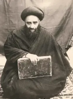 صورة قديمة للسيد الحجة الكوه الكمرئي مؤسس المدرسة الحجتيّة